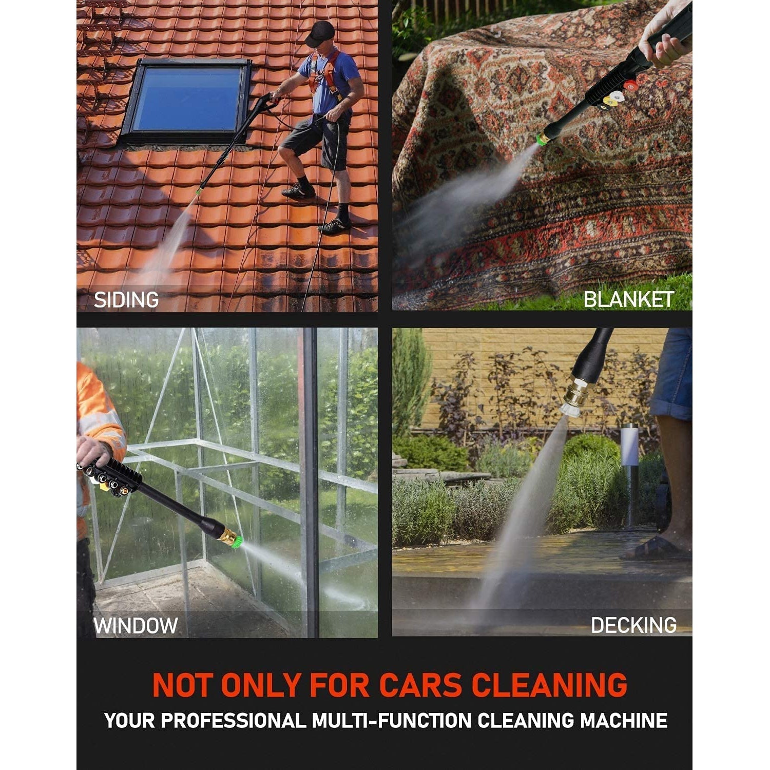 Electric Pressure Washer PS2020 – 2030 PSI 1.4 GPM